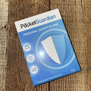 Pocket Guardian Personal Safety Alarm Prevention 130DB Pull To Activate. 
New
